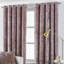 Elisha Crushed Velvet Thermal Eyelet Curtains-929296725-931642236