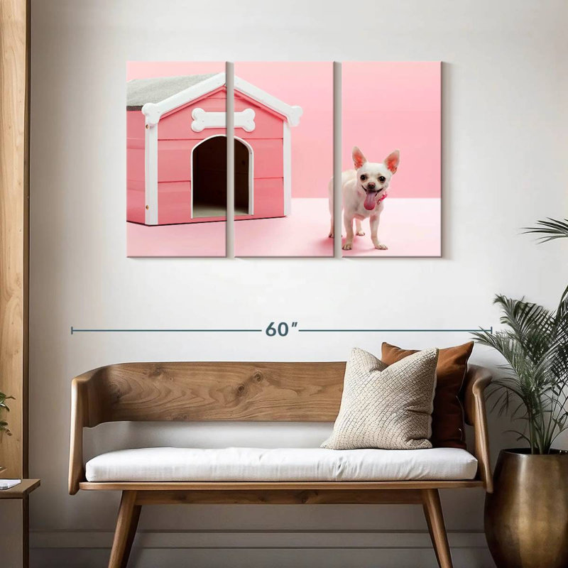 Brampt Girly Chihuahua, 28" H x 45" W