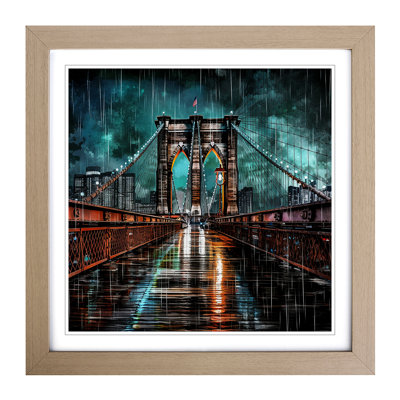 Single Picture Frame Print on Wood