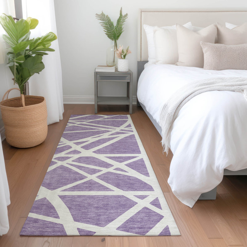 Machine Washable Indoor/Outdoor Chayden ACN1040 Rug, Runner 2'3" x 7'6"