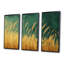 Ensemble de salon Green Gold Wheat Fields III - Farm Wall Art-107187128-107187136