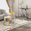 Table basse compacte blanche