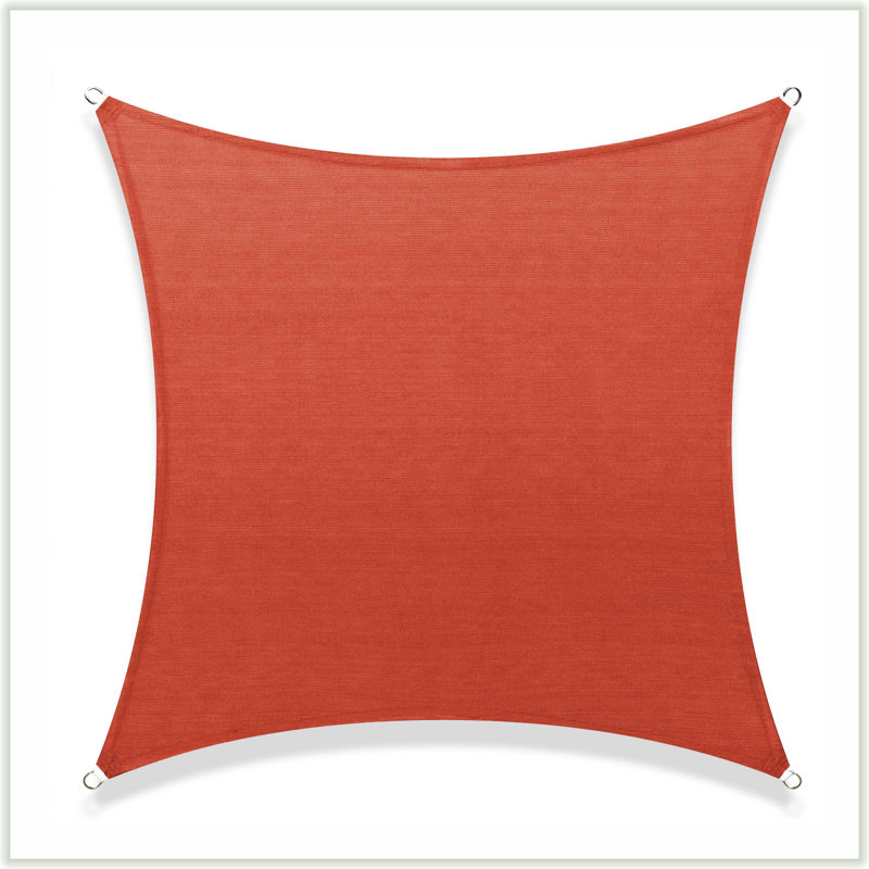 Toile d'ombrage carrée 10 pi x 10 pi Colourtree, Rouge, 10 pi x 10 pi