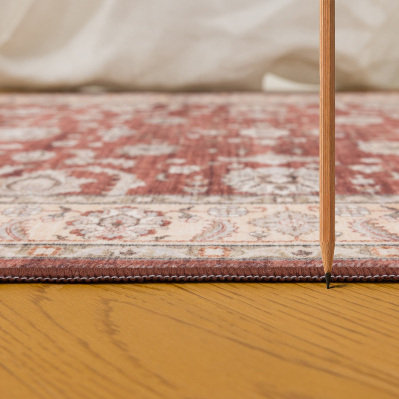 Tapis rouge 10 x 14, Rectangle 9 pi 10 po x 13 pi 11 po, Rouge