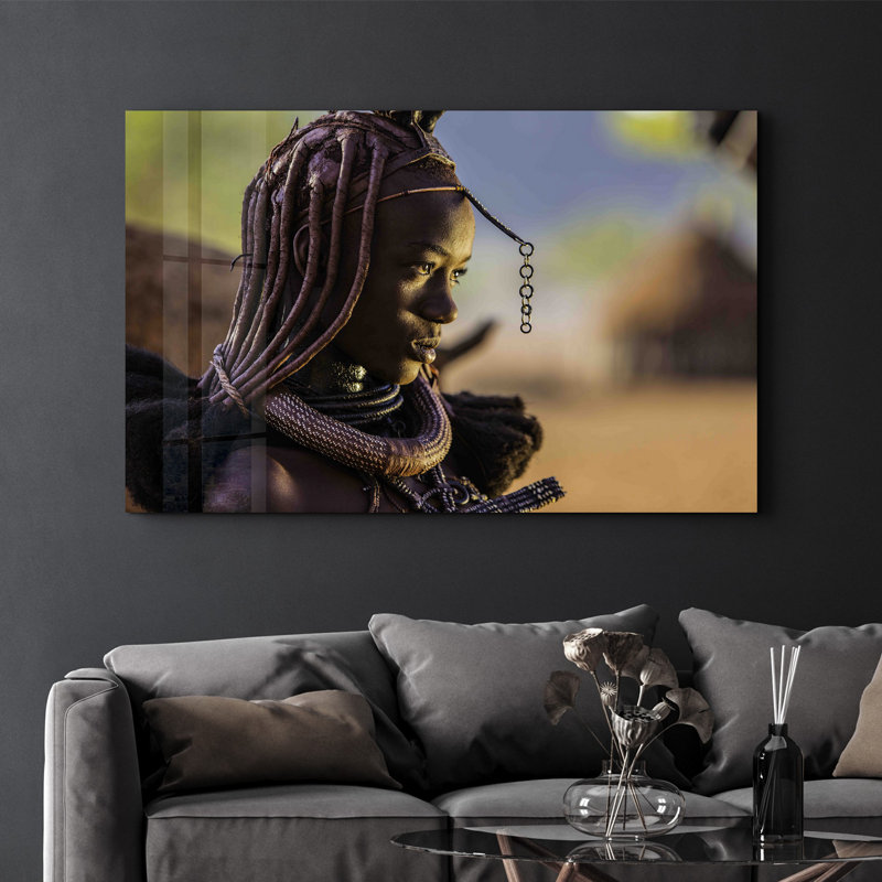 Elegant Tempered Glass Painting, 27.6 x 43.3 Inches | 100% Tempered Glass, Thickness: 0.16 Inches | UV Printed Artwork, Perfect for Home Decor & Modern Interiors, Stunning Visuals for Any Room
