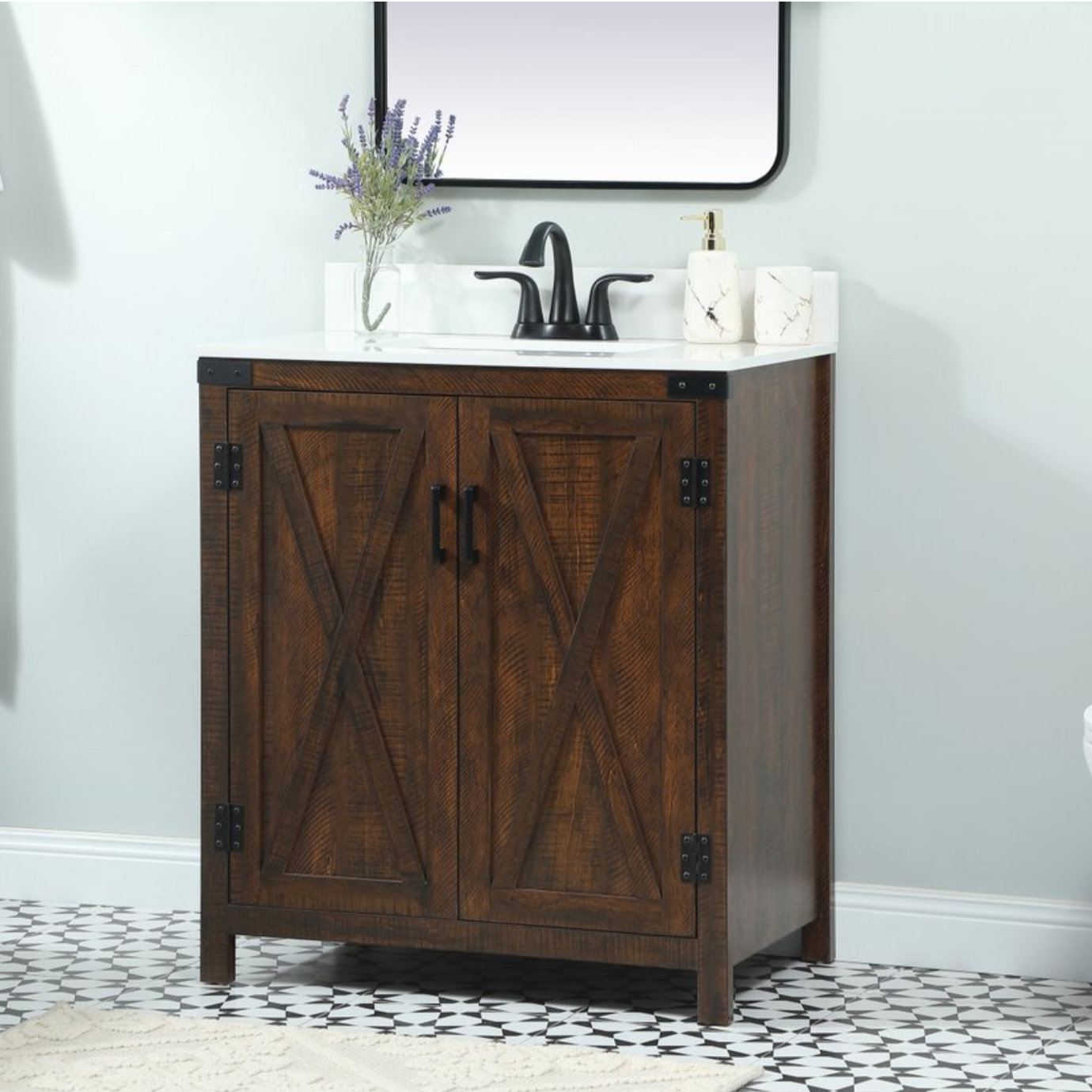 Slayton 30'' Single Bathroom Vanity, Expresso