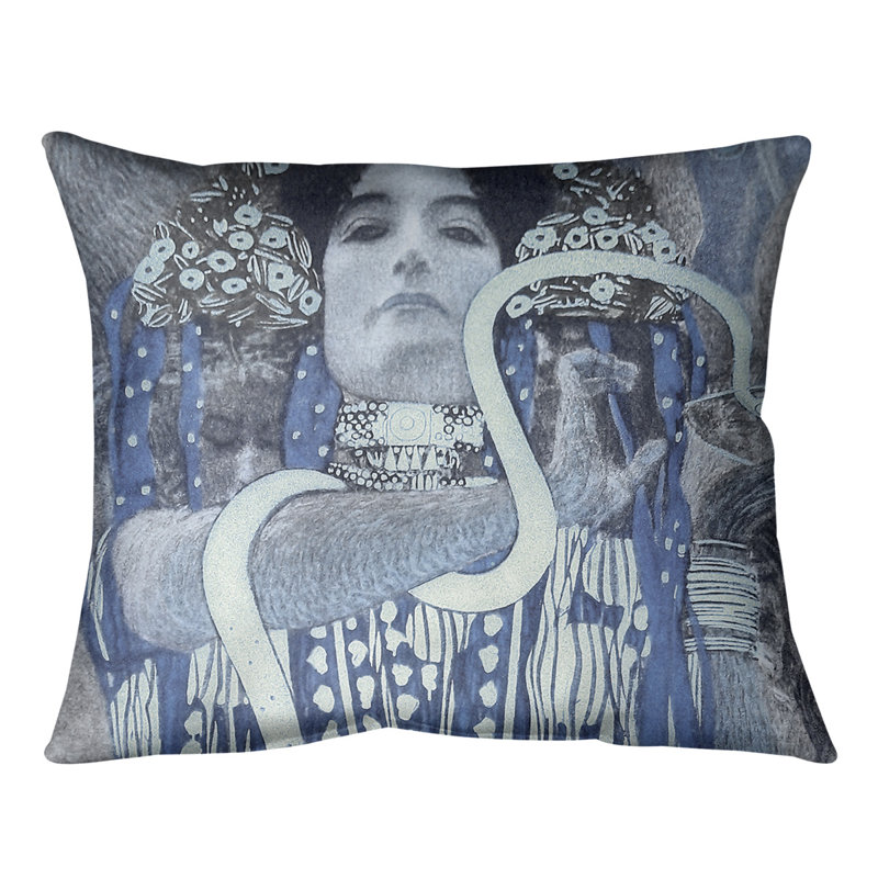 Coussin lombaire hygeia, Duvet synthétique, 14 po x 10 po, Bleu