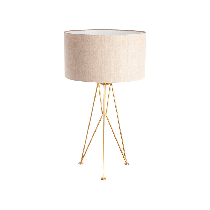 Brass Tripod Table Lamp
