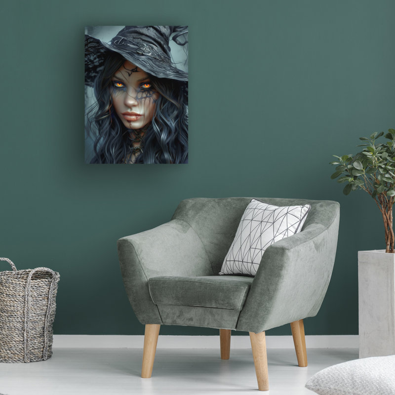 Art sur toile «R3darch0n», H 19 po x l 14 po