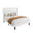 Modern Diamond-Tufted Upholstered Bed Frame With RGB LED Lights, USB Charging Ports & Wingback Headboard-1506992539-1506992536