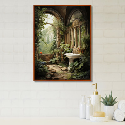 Corenzo Bathroom Natures Retreat I - Bathroom Framed Wall Art
