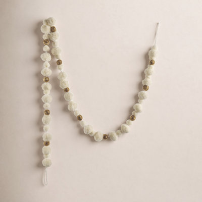 72" Pom Pom Christmas Garland