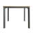 WESTCOTT DINING TABLE WITH WOOD TOP
