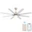 Ventilateur de plafond intelligent de 52 pouces avec lumières-275213749-275213754