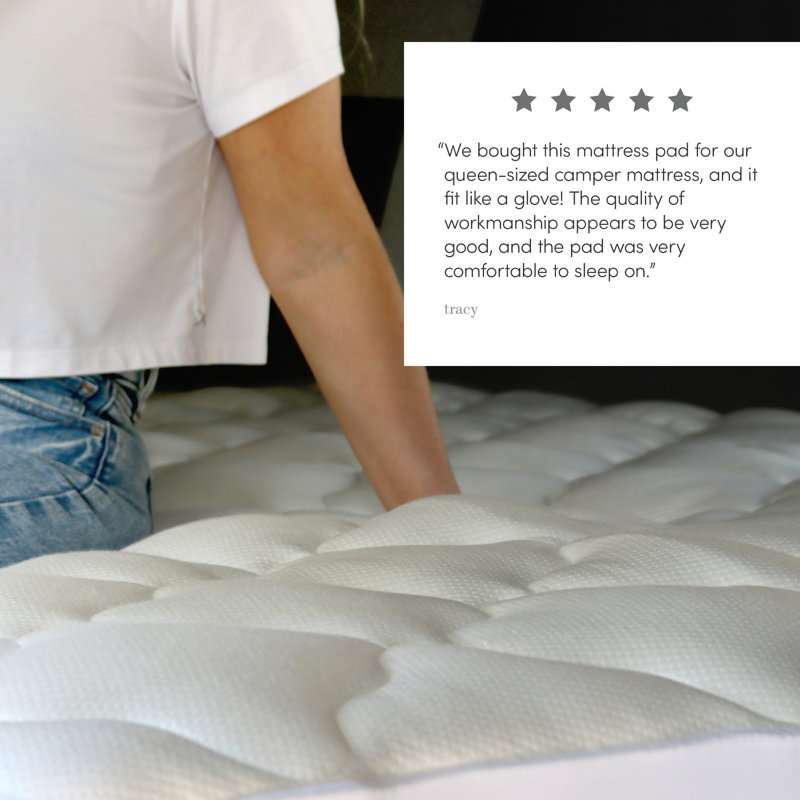 Protège-matelas en duvet synthétique Rayon from Bamboo, Très grand