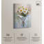 «Daisy Bouquet Canvas», art mural floral élégant par Art Remedy-104345420-104345441