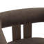 Chaise d'appoint moderne rembourrée avec accoudoirs ronds-1066427622