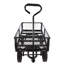 (Chariot à roues solide) Chariot à outils à roues solides Chariot de jardin Les chariots de jardin facilitent le transport du bois de chauffage-114400021