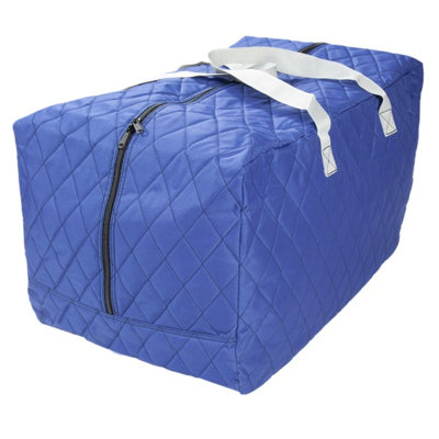 Sac de transport en tissu matelassé Rebrilliant, capacité de 25 gallons, en noir