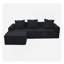 Canapé modulaire convertible convertible en microfibre-991066157