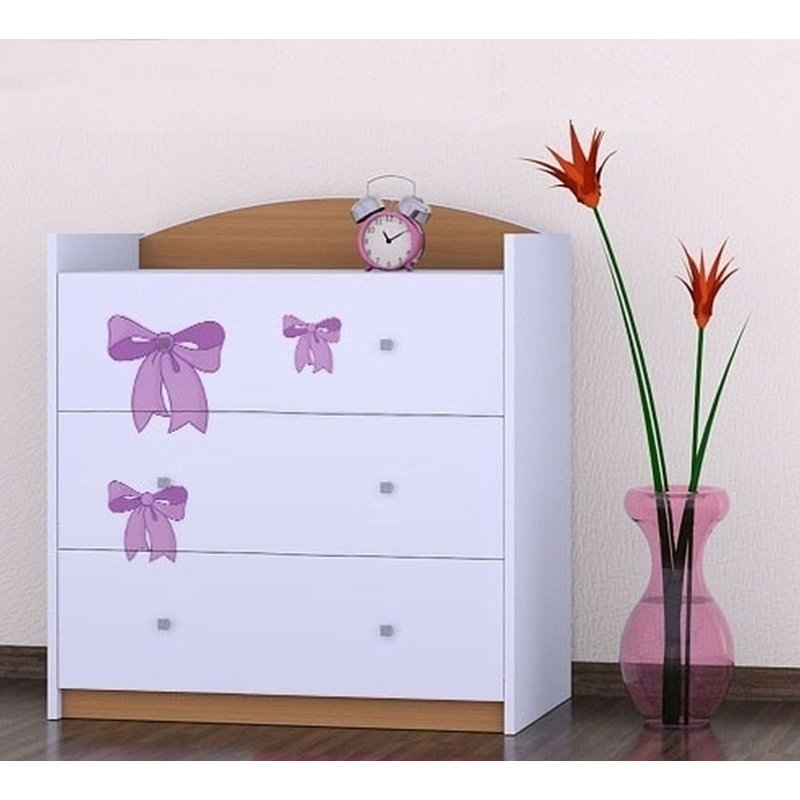 3 Drawer Chest, Beech