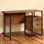 Bureau d'ordinateur avec 2 tiroirs Donit