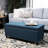 Fabric Storage Ottoman Bench in Wheat Color - Stylish Seating with Hidden Compartment-47859246