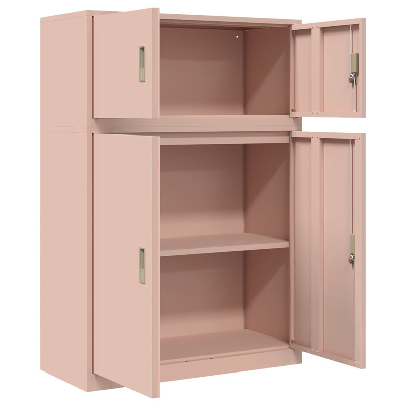 Storage Cabinet, Pink