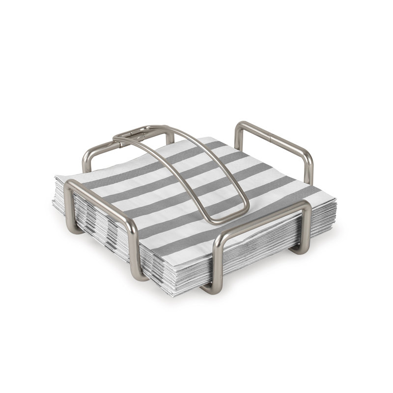 Metal No Mounting / Installation Required Napkin Holder