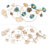 Ciara Glam Plants & Flowers Wall Decor on Metal