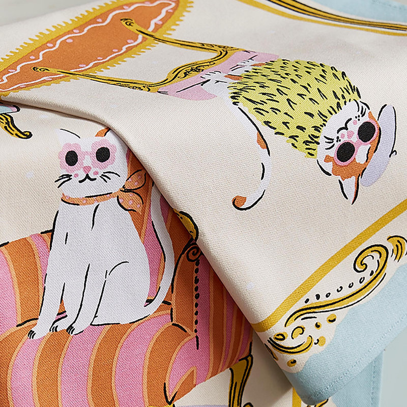 Cool Cats Tea Towel Kitchen Towel