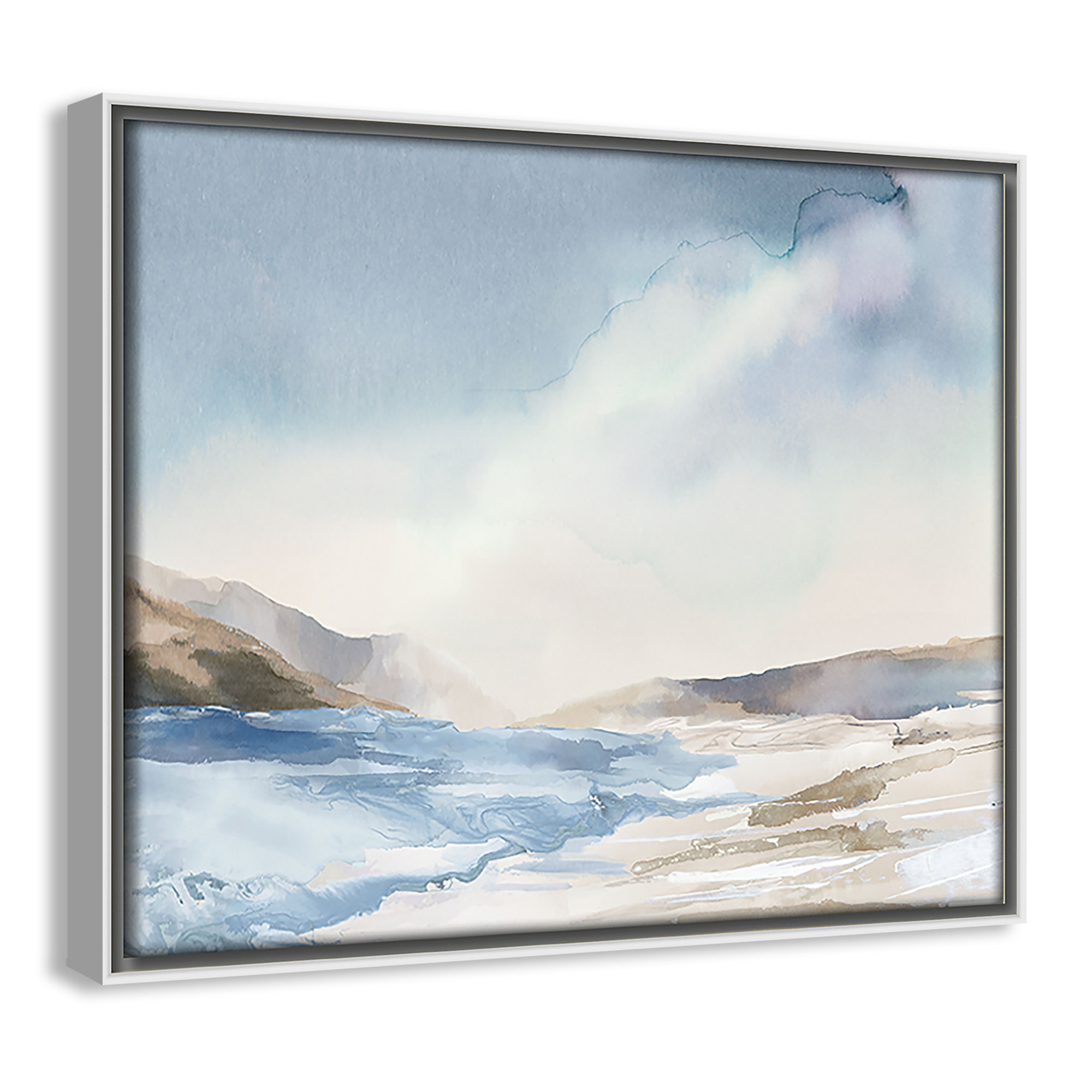 Mystic Shores Print by Mystic Shores, 9.5" H x 11.5" W, White