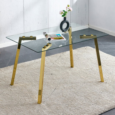 1 Piece Rectangular Dining Table Without Chair