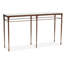 Calvert 60'' W Glass Console Table