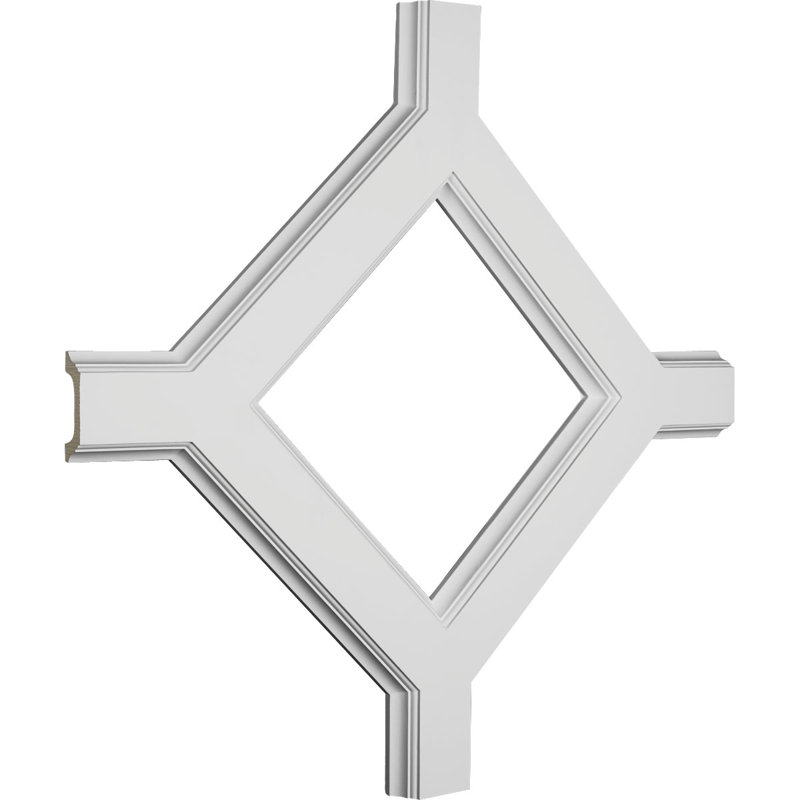 Inner Diamond Intersection for 5" Traditional Coffered Ceiling System