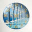 Horloge murale en verre-1079709637