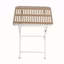 Table carrée moderne pliante