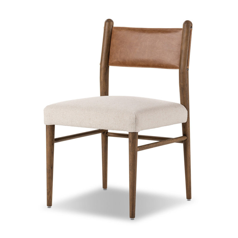 Morena Side Chair in Alcala Fawn, Light Wash Drift Oak