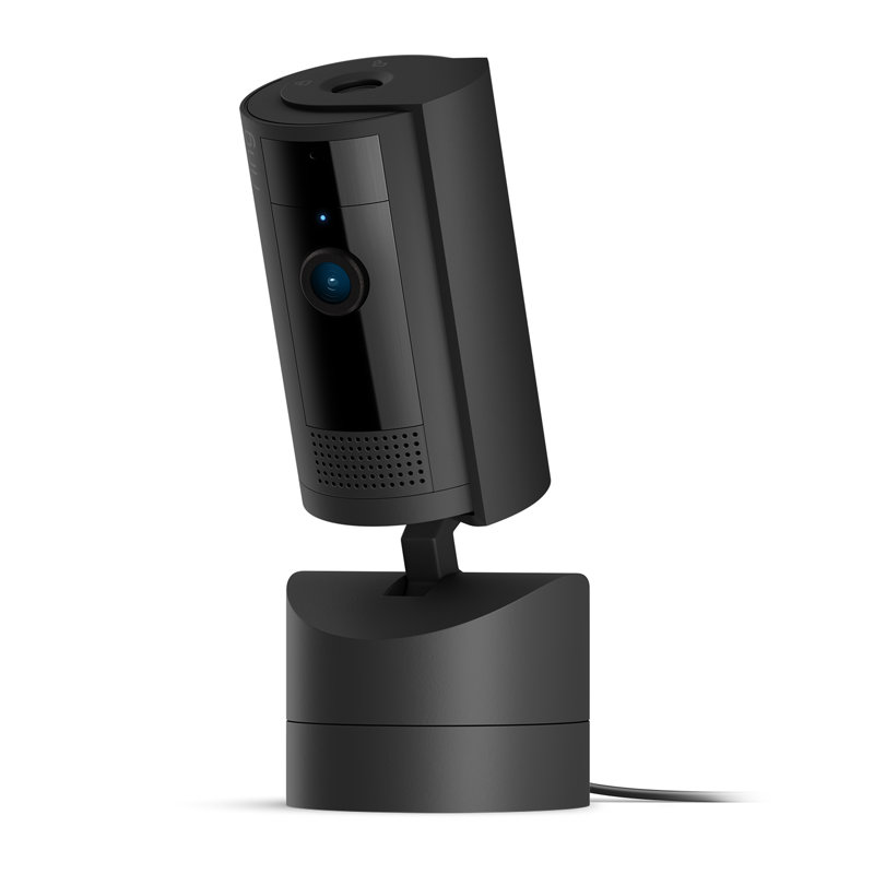 Pan-Tilt Indoor Cam - Black, Black