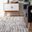 Tapis gris à motif géométrique Jeterson-343093922
