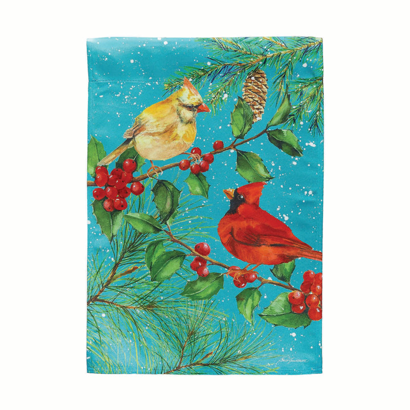 Drapeau de jardin cardinal
