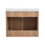 Meuble-lavabo moderne de 61 cm avec lavabo