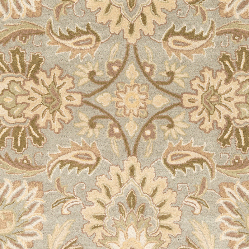 Tapis beige en laine touffeté à la main Arden, Rectangle 2 pi x 4 pi