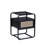 Colson Black Finish Accent Table