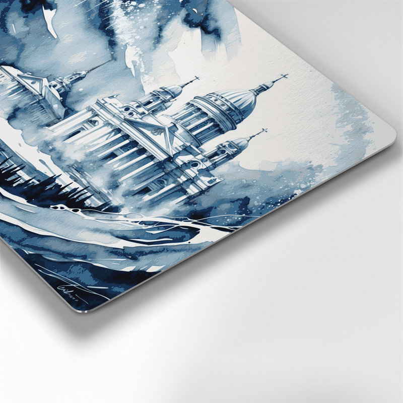 Art mural gris en villes, villes, Finlande, gris, H 11 po x l 14 po
