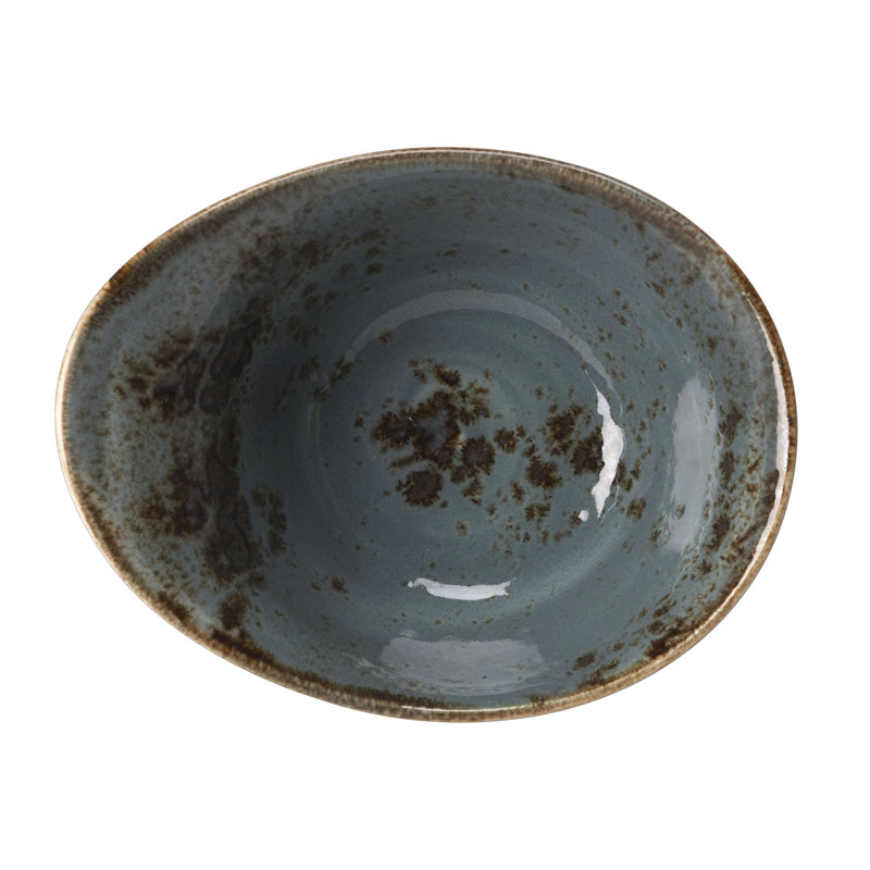 Bol artisanal, Bleu