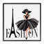 Mode parisienne - Impression-105253375-105253372