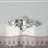 Glass Silver Wall Mirror with Square Mirrors