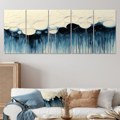 «Drip Paint», aquarelle rythmique, éclaboussures de sérénité I