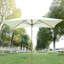 Firenze 2 x 3m Wooden Garden Parasol Umbrella-28120101